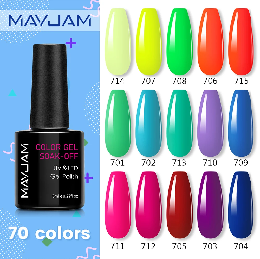 8ml Nail Gel Polish Fluorescent Colors Nail Art Design Semi Permanent Varnish Soak Off UV Lamp Gel Lacquer Manicure Matte Effect
8ml Nail Gel Polish Fluorescent Colors Nail Art Design Semi Permanent Varnish Soak Off UV Lamp Gel Lacquer Manicure Matte Effect