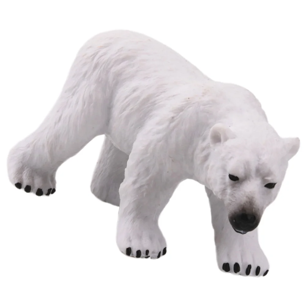 1pc Polar Bear Model Simulation Static Miniature Polar Bear Figurine Ornament Decoration Model for Desktop Bookshelf
1pc Polar Bear Model Simulation Static Miniature Polar Bear Figurine Ornament Decoration Model for Desktop Bookshelf