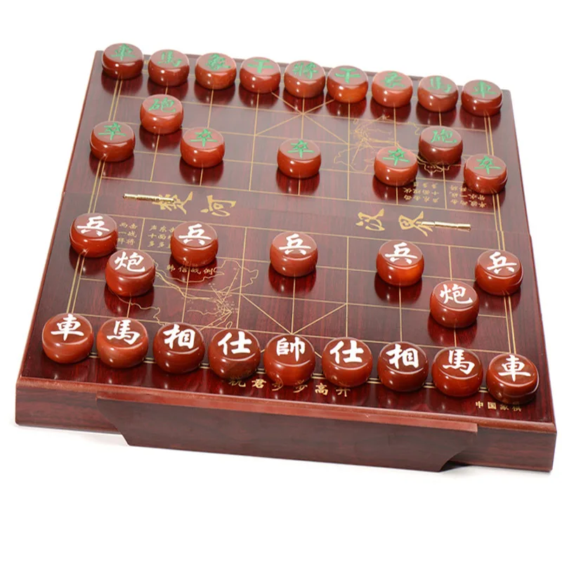 Luxury Carnelian Pieces Chess Chinese Large Adult Wooden Folding Board Chess High-end Gifts Box Xadrez Jogo Family Games BS50QP
Luxury Carnelian Pieces Chess Chinese Large Adult Wooden Folding Board Chess High-end Gifts Box Xadrez Jogo Family Games BS50QP