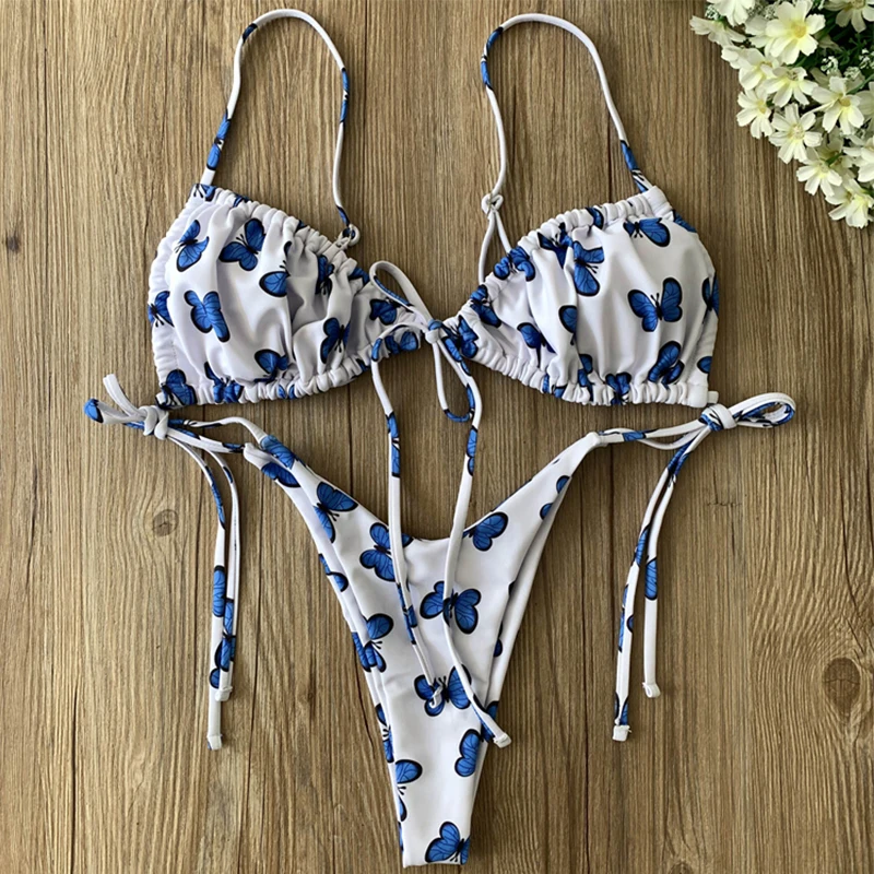 European Style New Women Swimsuit Sexy Triangle Bikini Drawstring Bandage Small Chest Three-Point Bikini Set Hot Spring Swimsuit
European Style New Women Swimsuit Sexy Triangle Bikini Drawstring Bandage Small Chest Three-Point Bikini Set Hot Spring Swimsuit