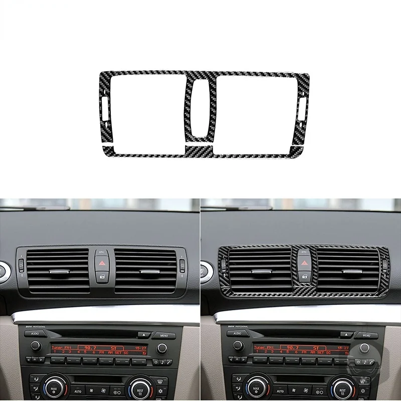 For BMW 1 Series E81 E82 E87 E88 2008-2013 Carbon Fiber Stickers Central Air Outlet Trim Car Styling Decoration Accessories
For BMW 1 Series E81 E82 E87 E88 2008-2013 Carbon Fiber Stickers Central Air Outlet Trim Car Styling Decoration Accessories