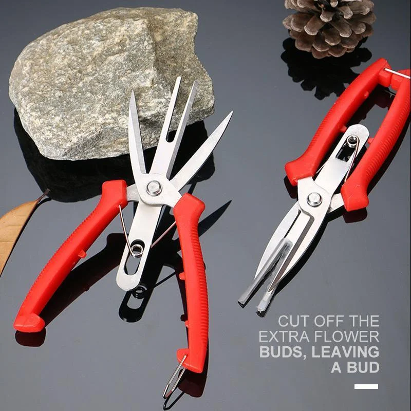 Agriculture Thinning Scissors Flowers Thinning Shears Multi-use Pruning Tools Double-port Fruit Trees Flowers Thinning Shears
Agriculture Thinning Scissors Flowers Thinning Shears Multi-use Pruning Tools Double-port Fruit Trees Flowers Thinning Shears
