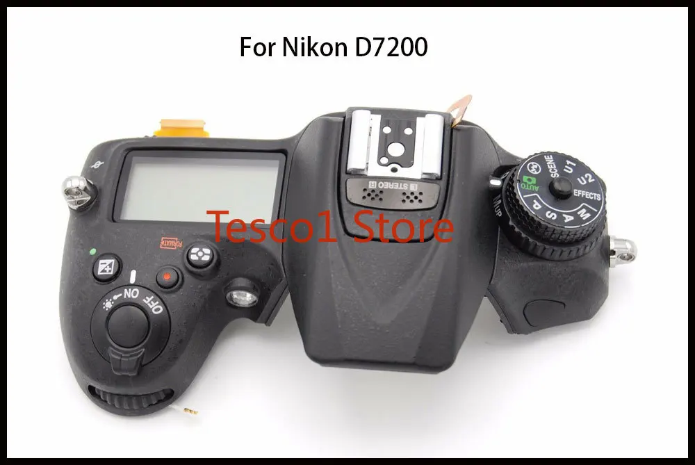 95% новая Оригинальная запасная деталь для верхней крышки камеры Nikon D7200|Корпусы