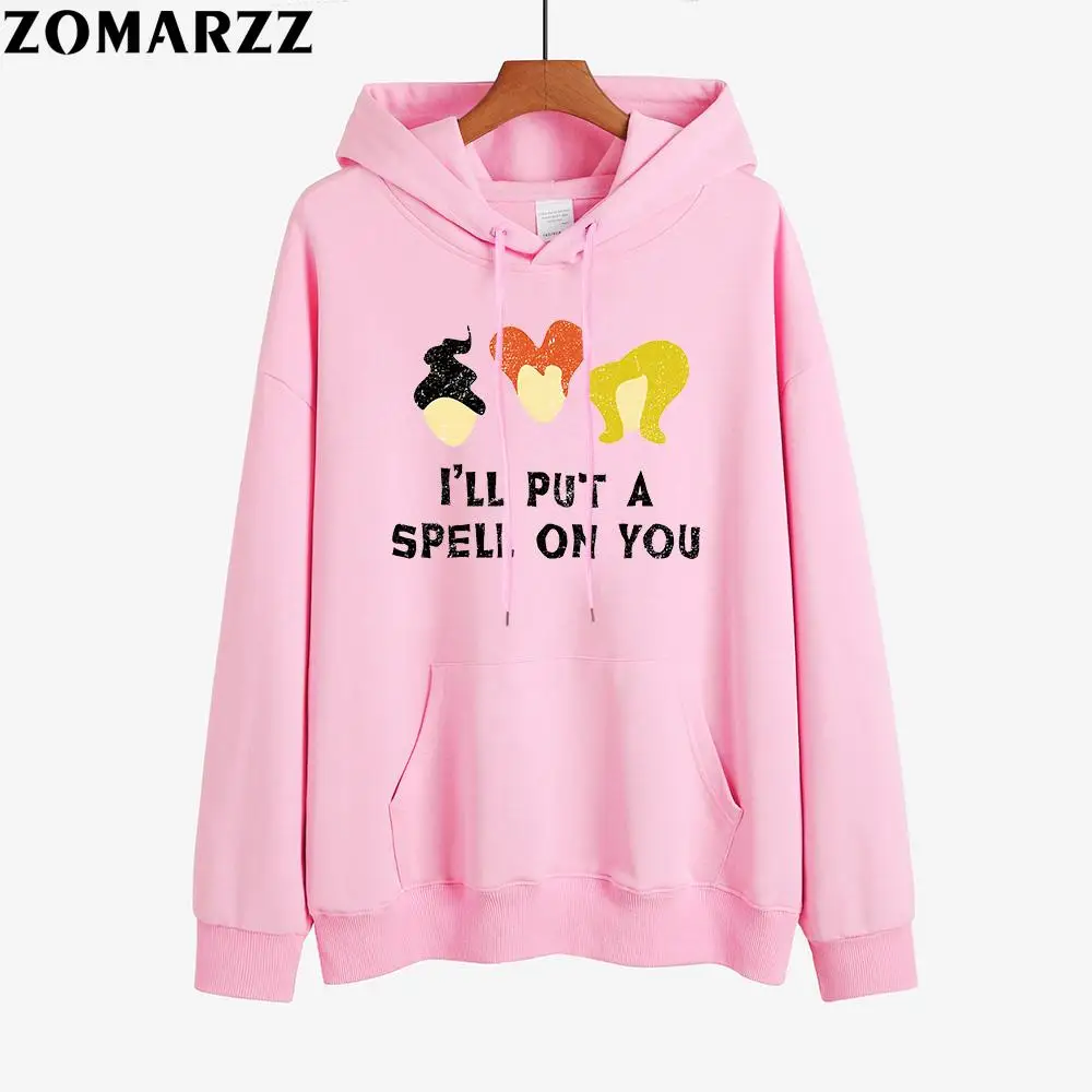 Autumn New Halloween Women Witch Letter Print Hoodie Round Neck Hooded Sweatshirt Tops
Autumn New Halloween Women Witch Letter Print Hoodie Round Neck Hooded Sweatshirt Tops