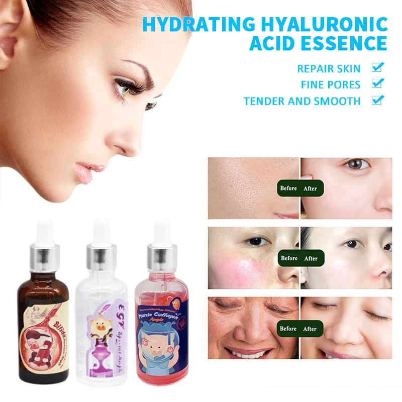 1PC Hyaluronic Acid Face Serum Anti-Aging Shrink Pore Serum Whitening Moisturizing Serum Face Cream Skin Care 50ml TSLM2
1PC Hyaluronic Acid Face Serum Anti-Aging Shrink Pore Serum Whitening Moisturizing Serum Face Cream Skin Care 50ml TSLM2