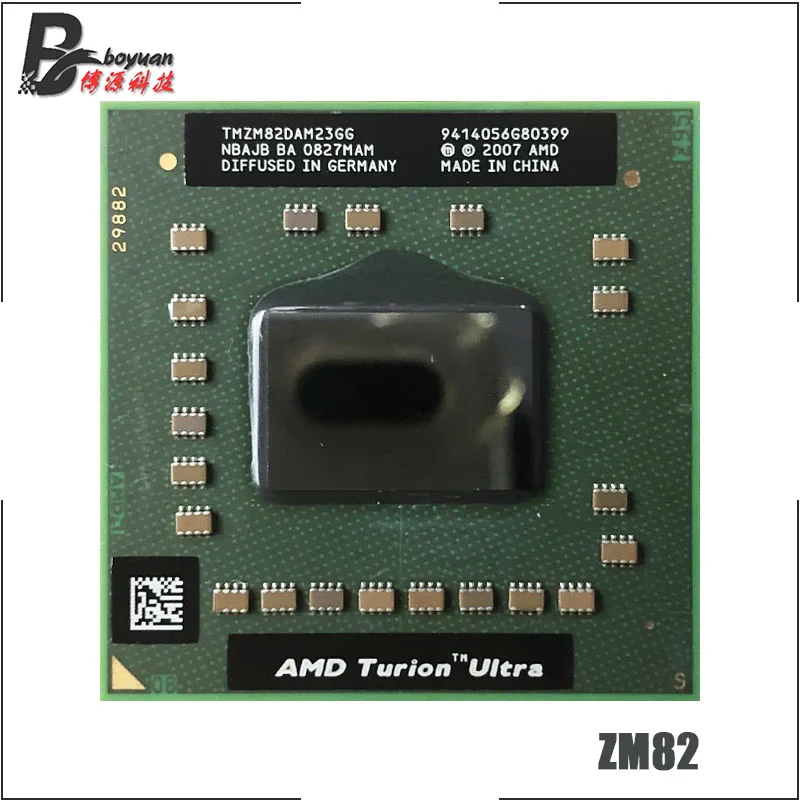 Двухъядерный процессор AMD Turion X2 Ultra ZM 82 ZM82 2 GHz двухъядерный TMZM82DAM23GG Socket