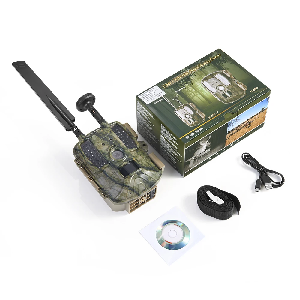 Balever BL480L-P 4G Hunting LTE Cameras 940nm Infrared Trail Animal Camera Outdoor Wildlife Spy Cam 12MP Cellular Game Cameras
Balever BL480L-P 4G Hunting LTE Cameras 940nm Infrared Trail Animal Camera Outdoor Wildlife Spy Cam 12MP Cellular Game Cameras