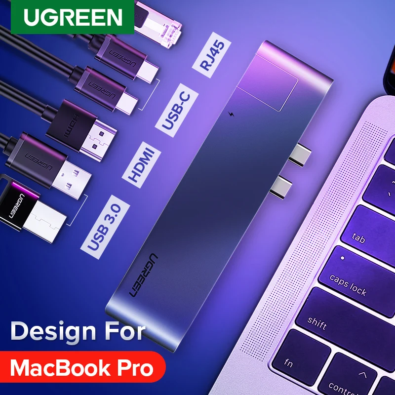 Ugreen USB C Hub Dual USB Type C to Multi USB 3.0 HDMI PD 3.0 HUB for MacBook Pro Air Adapter Thunderbolt 3 Dock USB C 3.1 Hub
Ugreen USB C Hub Dual USB Type C to Multi USB 3.0 HDMI PD 3.0 HUB for MacBook Pro Air Adapter Thunderbolt 3 Dock USB C 3.1 Hub