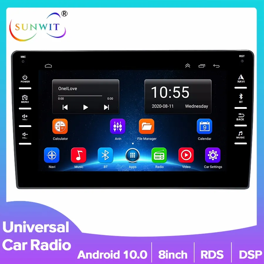 8 Inch Android Car Radio 2 Din Stereo Multimedia Video Player Autoradio GPS Map For Volkswagen Nissan Hyundai KIA Toyota Honda
8 Inch Android Car Radio 2 Din Stereo Multimedia Video Player Autoradio GPS Map For Volkswagen Nissan Hyundai KIA Toyota Honda