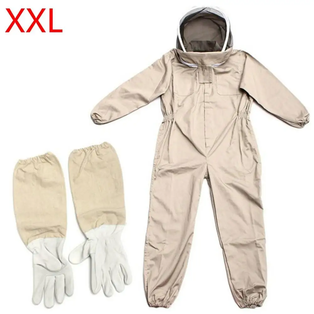 2021 New Professional Ventilated Full Body Beekeeping Bee Keeping Suit with Leather Gloves Coffee Color
2021 New Professional Ventilated Full Body Beekeeping Bee Keeping Suit with Leather Gloves Coffee Color