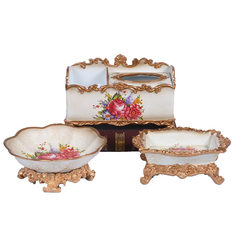 EUROPEAN LUXURY RESIN STORAGE BOX DECORATION HOME LIVINGROOM DESKTOP DRAWER ORNAMENTS COFFEE TABLE TISSUE BOX FIGURINES CRAFTS 
EUROPEAN LUXURY RESIN STORAGE BOX DECORATION HOME LIVINGROOM DESKTOP DRAWER ORNAMENTS COFFEE TABLE TISSUE BOX FIGURINES CRAFTS