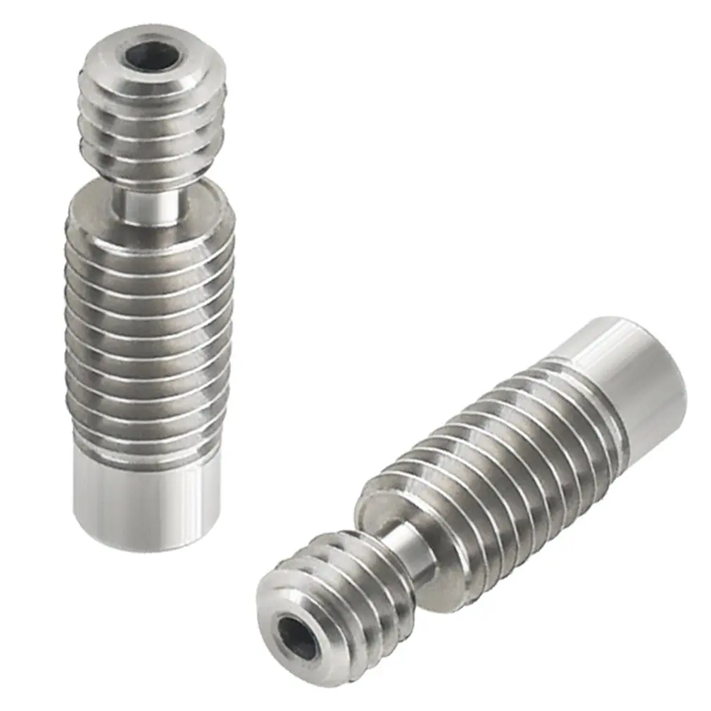 5PC High Quality Heat Break for E3D V6 HOTEND Vocano Heater Block 1.75MM Filament Remote Feeding Tube 3D printer accessories
5PC High Quality Heat Break for E3D V6 HOTEND Vocano Heater Block 1.75MM Filament Remote Feeding Tube 3D printer accessories