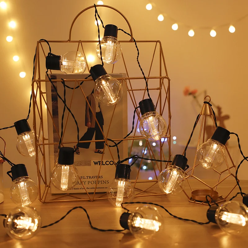 G50 Led Fairy String Lights for Party Holiday Garden Garland Christmas Decorations Home Outdoor Globe Festoon Bulb Light Wedding
G50 Led Fairy String Lights for Party Holiday Garden Garland Christmas Decorations Home Outdoor Globe Festoon Bulb Light Wedding