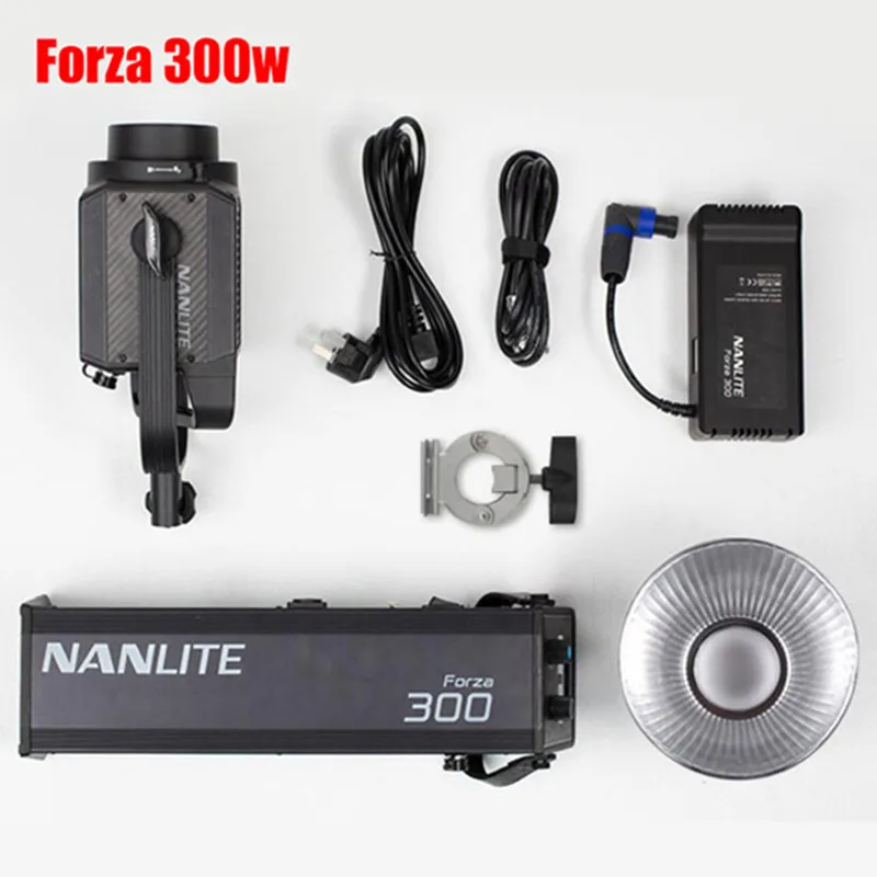 Nanlite Forza300 300w LED Photography Light 5600K Ultra Bright Monolight COB Spot Light Studio Video Photo Fill Light
Nanlite Forza300 300w LED Photography Light 5600K Ultra Bright Monolight COB Spot Light Studio Video Photo Fill Light