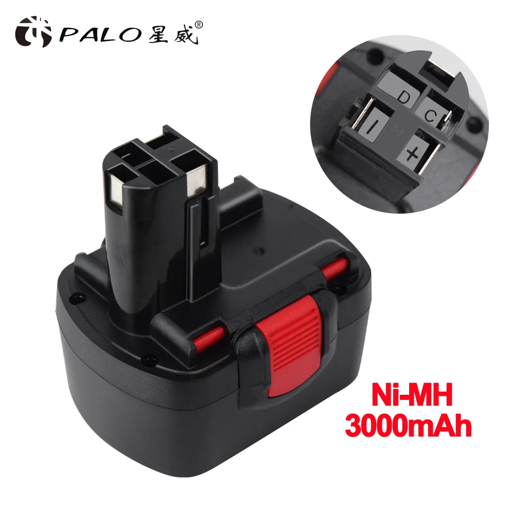 For Bosch 14.4V 3.0Ah NI-MH Rechargeable Drill Power Tool Battery Tools Batteries Rechargeable Bateria For 1661K 4332D JR140DWB
For Bosch 14.4V 3.0Ah NI-MH Rechargeable Drill Power Tool Battery Tools Batteries Rechargeable Bateria For 1661K 4332D JR140DWB