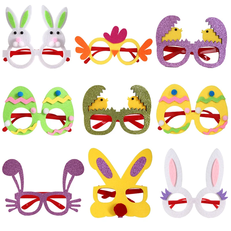Easter Party Funny Glasses Frame Easter Eggs Bunny Rabbit Chick Photo Booth Props Kids Favors Gift Happy Easter Party Decoration
Easter Party Funny Glasses Frame Easter Eggs Bunny Rabbit Chick Photo Booth Props Kids Favors Gift Happy Easter Party Decoration
