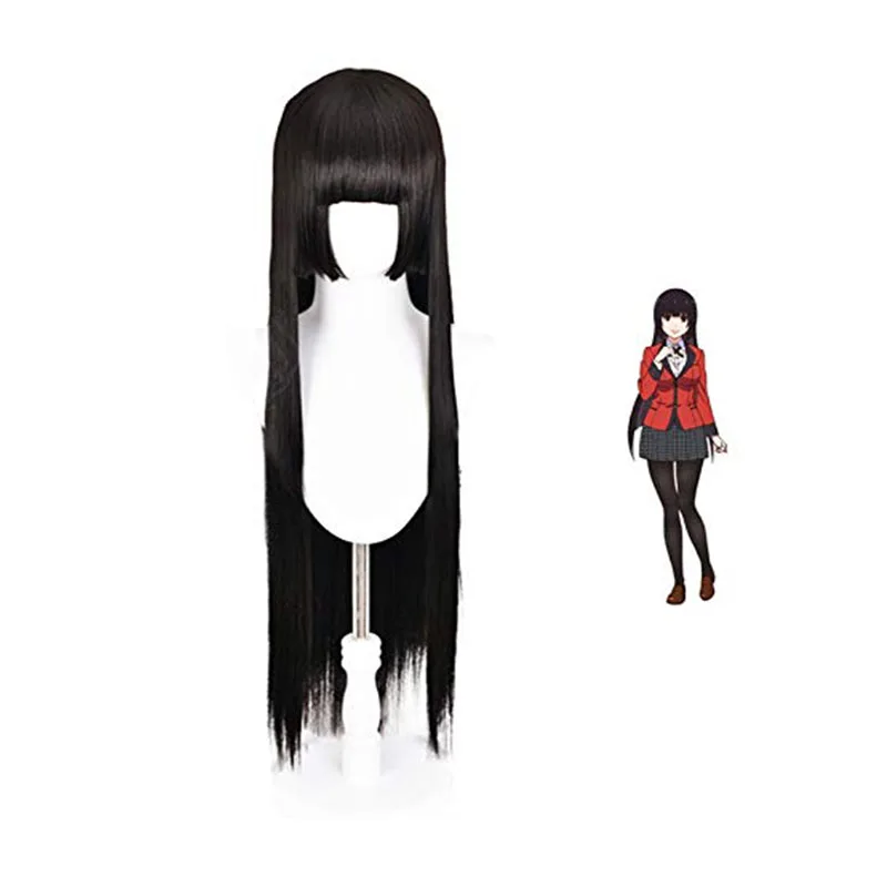 2022 Halloween Kakegurui Yumeko Jabami Cosplay Wigs Black Straight Heat Resistant Synthetic Hair Perucas Cosplay Wig
2022 Halloween Kakegurui Yumeko Jabami Cosplay Wigs Black Straight Heat Resistant Synthetic Hair Perucas Cosplay Wig