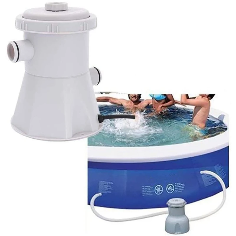 Clear Cartridge Filter Pump for Above Ground Pools Filter Fit Electric Swimming Pool Filter Pump Cleaning Tool US Plug
Clear Cartridge Filter Pump for Above Ground Pools Filter Fit Electric Swimming Pool Filter Pump Cleaning Tool US Plug