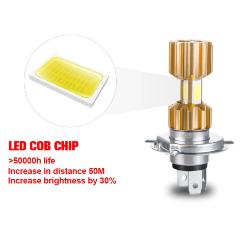 H4 Motorcycle Headlight 12V Led Moto Bulbs 3400lm Super Bright White Motorbike Head Lamp Scooter Accessories
H4 Motorcycle Headlight 12V Led Moto Bulbs 3400lm Super Bright White Motorbike Head Lamp Scooter Accessories