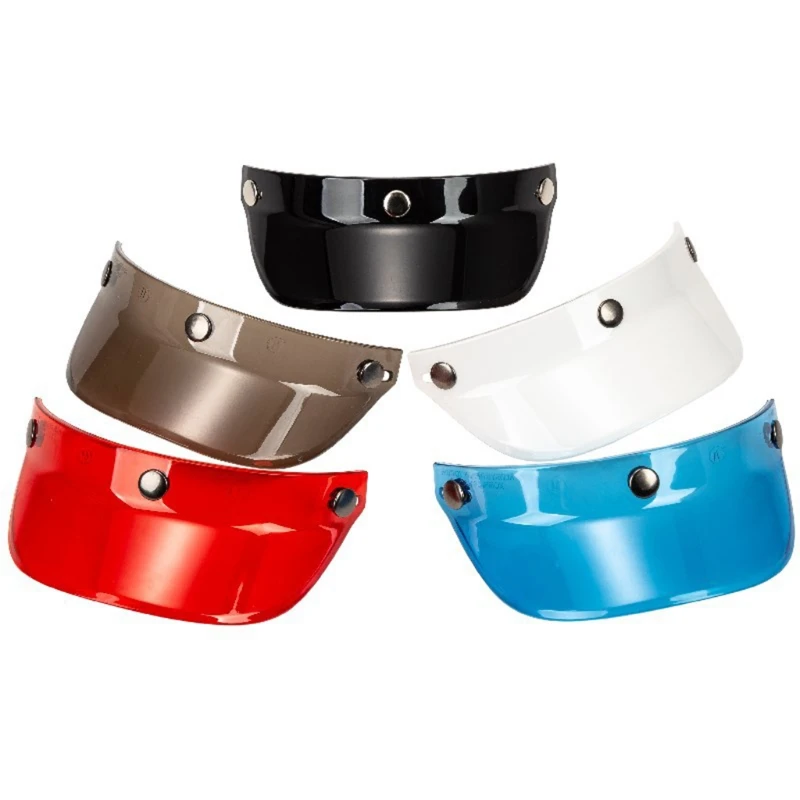 3/4 Open Face Helmet Visor Sun Shade Protector for 3-snap Retro Motorcycle Helmet Accessories
3/4 Open Face Helmet Visor Sun Shade Protector for 3-snap Retro Motorcycle Helmet Accessories