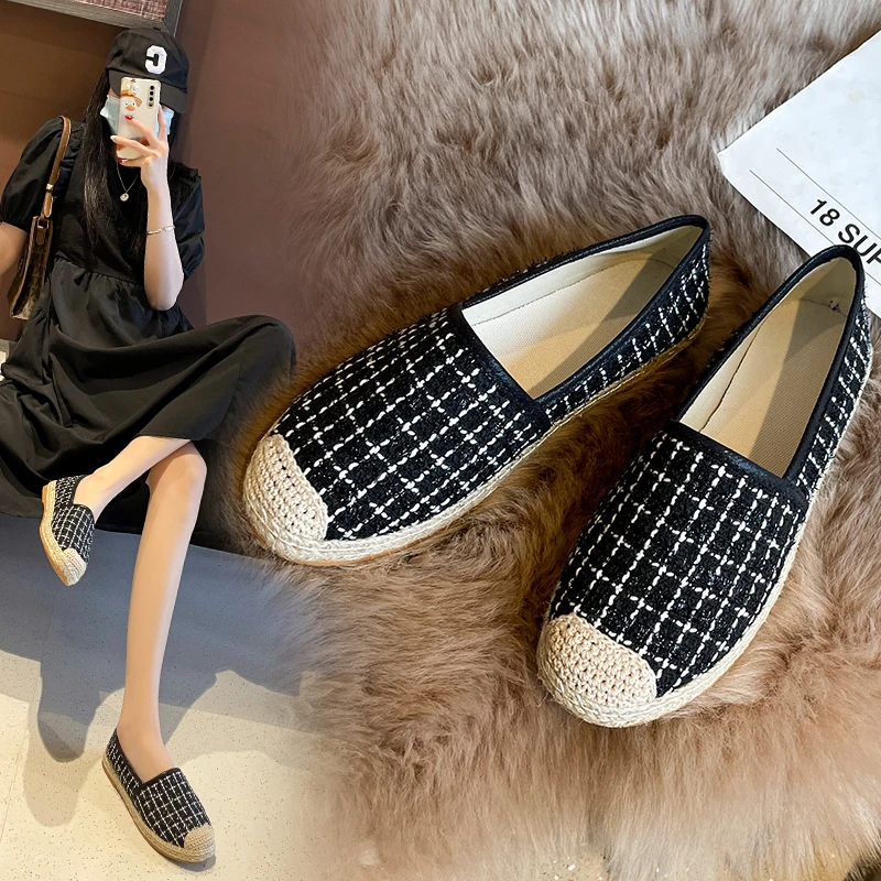 2022 искусственные эспадрильи в клетку, женская повседневная обувь, черная обувь на плоской подошве, хлопковая обувь без шнуровки, женская об...
2022 искусственные эспадрильи в клетку, женская повседневная обувь, черная обувь на плоской подошве, хлопковая обувь без шнуровки, женская об...