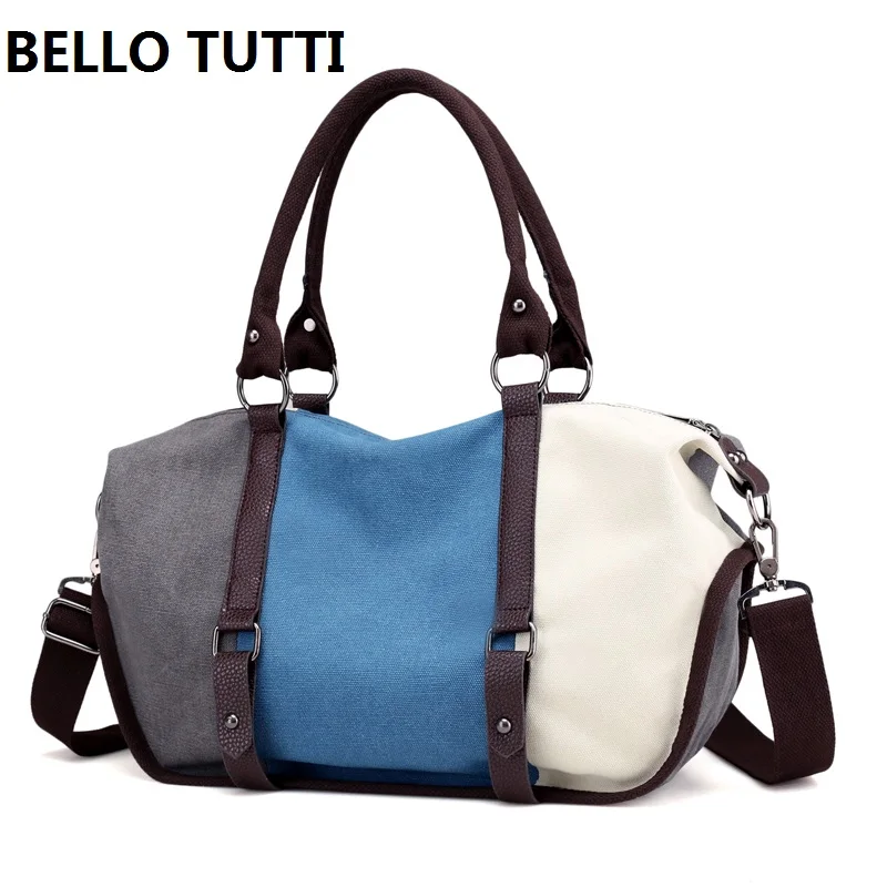 BELLO TUTTI 2022New Casual Tote Bag Female Handbags Patchwork Shoulder Women's Shopping Canvas Bag women bag fashion Travel bag
BELLO TUTTI 2022New Casual Tote Bag Female Handbags Patchwork Shoulder Women's Shopping Canvas Bag women bag fashion Travel bag