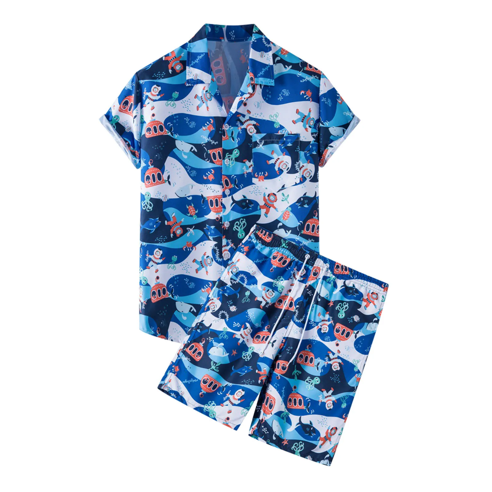 Shirts Pants Shorts 2-Piece Men’s Summer Beach Sleeve & Printed Sets Short Men Suits & Sets Slim Fit
Shirts Pants Shorts 2-Piece Men’s Summer Beach Sleeve & Printed Sets Short Men Suits & Sets Slim Fit
