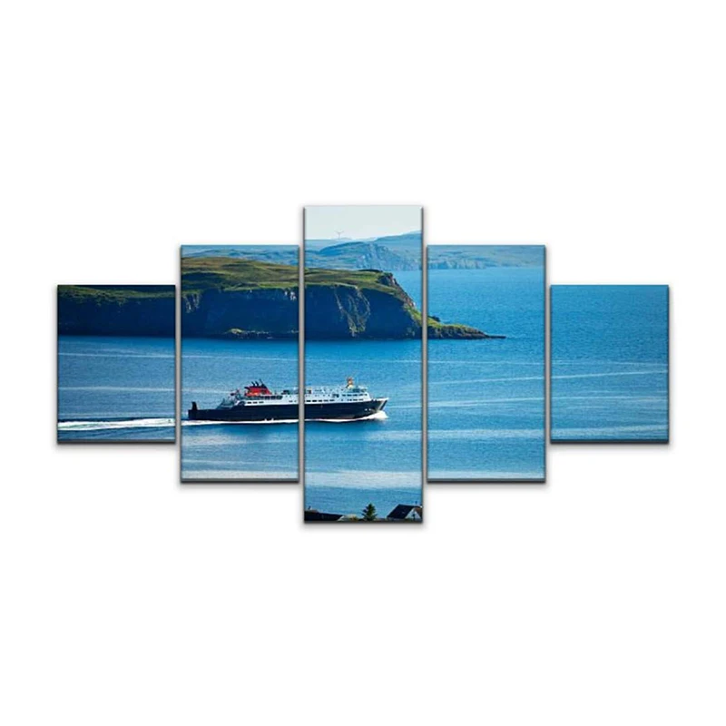 5 Pieces Canvas Art Painting HD Print Seascape Island Yacht Home Decoration Mural Living Room Office Decoration Wall Art Poster
5 Pieces Canvas Art Painting HD Print Seascape Island Yacht Home Decoration Mural Living Room Office Decoration Wall Art Poster