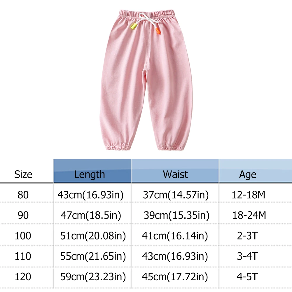 1-5T Children Solid Color Elastic Waist Thin Pants Girls Summer Cotton Comfortable Leisure Chic Fashionable Trousers
1-5T Children Solid Color Elastic Waist Thin Pants Girls Summer Cotton Comfortable Leisure Chic Fashionable Trousers