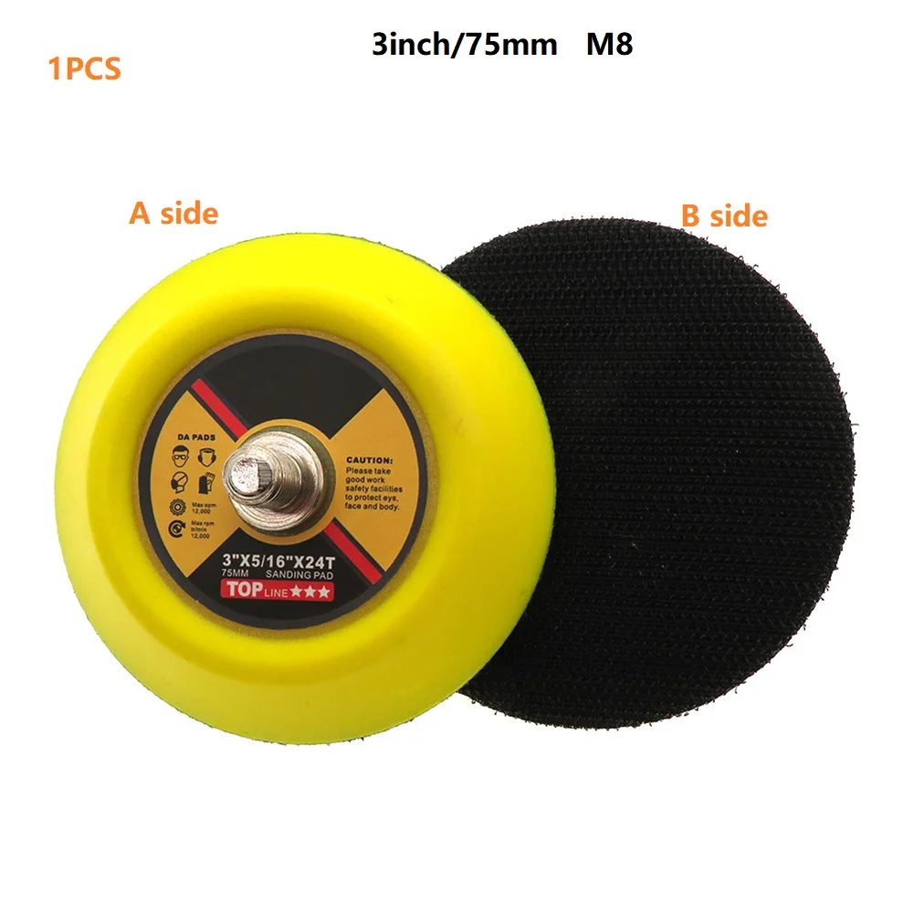3 Inch Sanding Pad M8 Thread Pneumatic Polishing Disc Adhesive Sponge Buffing Sanding Disc Grinding Wheel
3 Inch Sanding Pad M8 Thread Pneumatic Polishing Disc Adhesive Sponge Buffing Sanding Disc Grinding Wheel