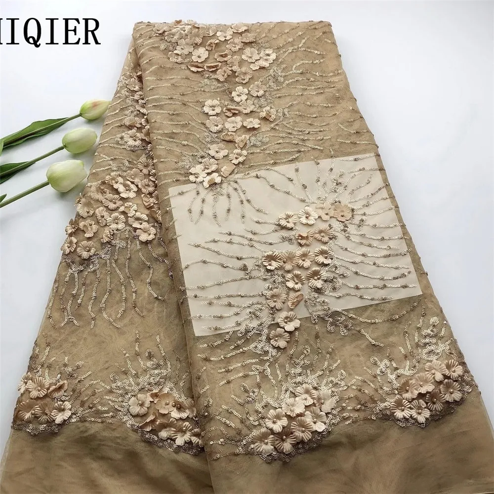 MIQIER High Quality African nigerian tulle Lace Fabric fabric with sequins guipure lace fabric Embroidery Gauze nigerian dress
MIQIER High Quality African nigerian tulle Lace Fabric fabric with sequins guipure lace fabric Embroidery Gauze nigerian dress