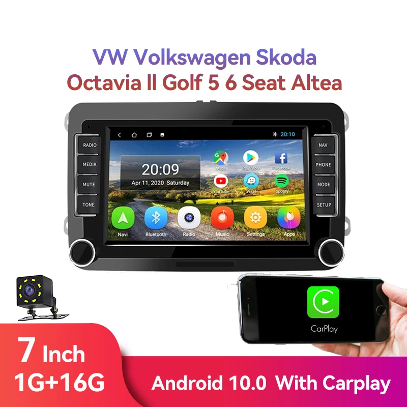 Автомагнитола Altea, мультимедийный плеер на Android, с GPS, для Volkswagen, Skoda Octavia ll, Golf 5, 6 мест, типоразмер 2DIN, с экраном 7 дюймов
Автомагнитола Altea, мультимедийный плеер на Android, с GPS, для Volkswagen, Skoda Octavia ll, Golf 5, 6 мест, типоразмер 2DIN, с экраном 7 дюймов
