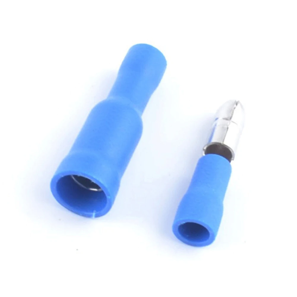 5Pcs Male Bus Terminal Insulated Electrical Connector Crimp Bullet Kit for 22-16 AWG Audio Wiring
5Pcs Male Bus Terminal Insulated Electrical Connector Crimp Bullet Kit for 22-16 AWG Audio Wiring