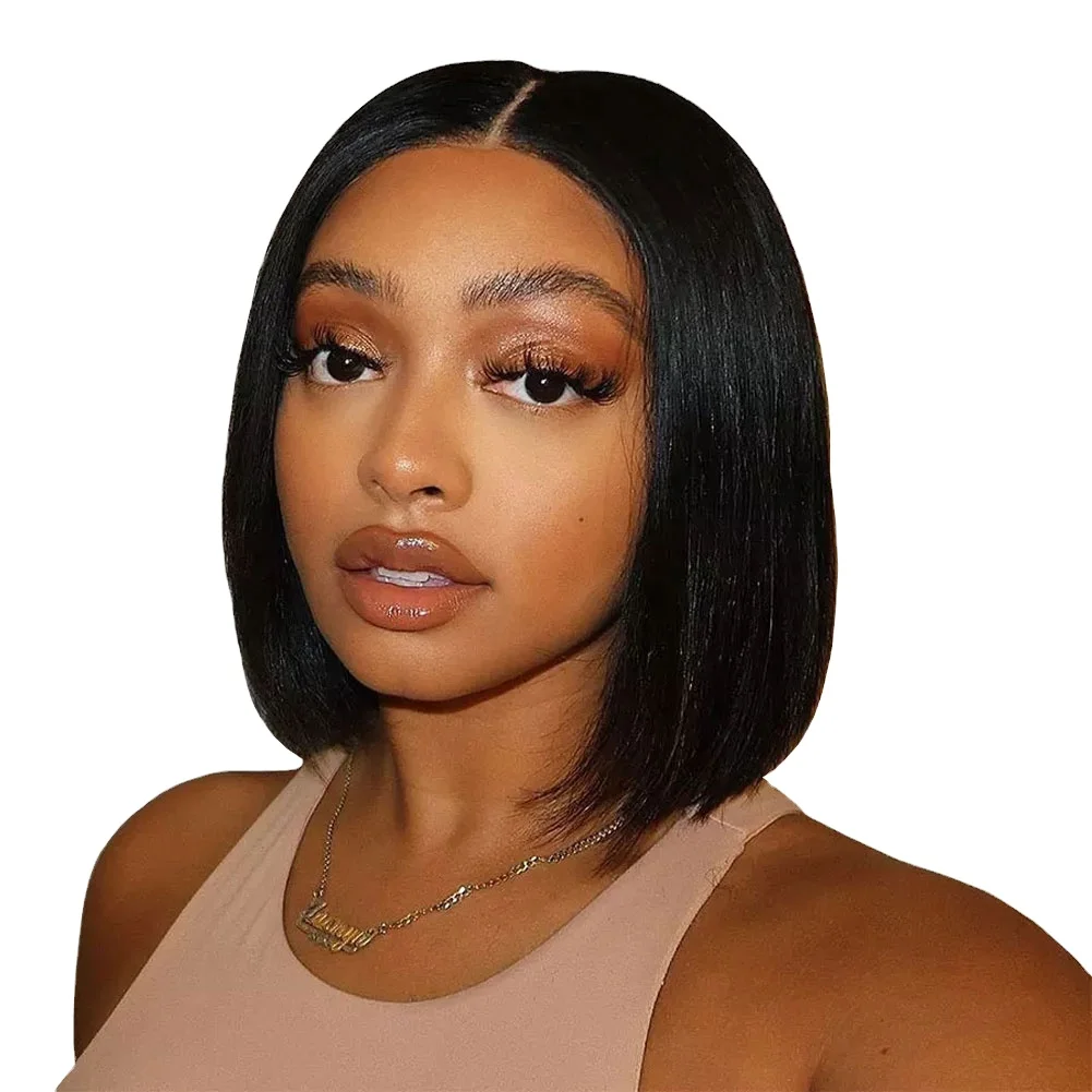 Parkson Glueless Straight 4x4 Lace Closure 150% Density Pre Plucked Brazilian Virgin Remy Hair Bob Wigs for Black Women
Parkson Glueless Straight 4x4 Lace Closure 150% Density Pre Plucked Brazilian Virgin Remy Hair Bob Wigs for Black Women
