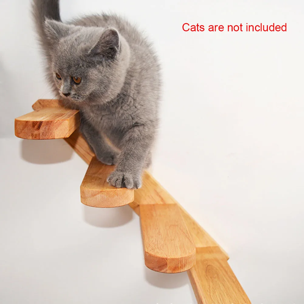 Wall Mount Easy Install Gifts Ladder Springboard Cat Toy Kitten Pet Step Staircase Stable Climbing Solid Wood Window Home
Wall Mount Easy Install Gifts Ladder Springboard Cat Toy Kitten Pet Step Staircase Stable Climbing Solid Wood Window Home