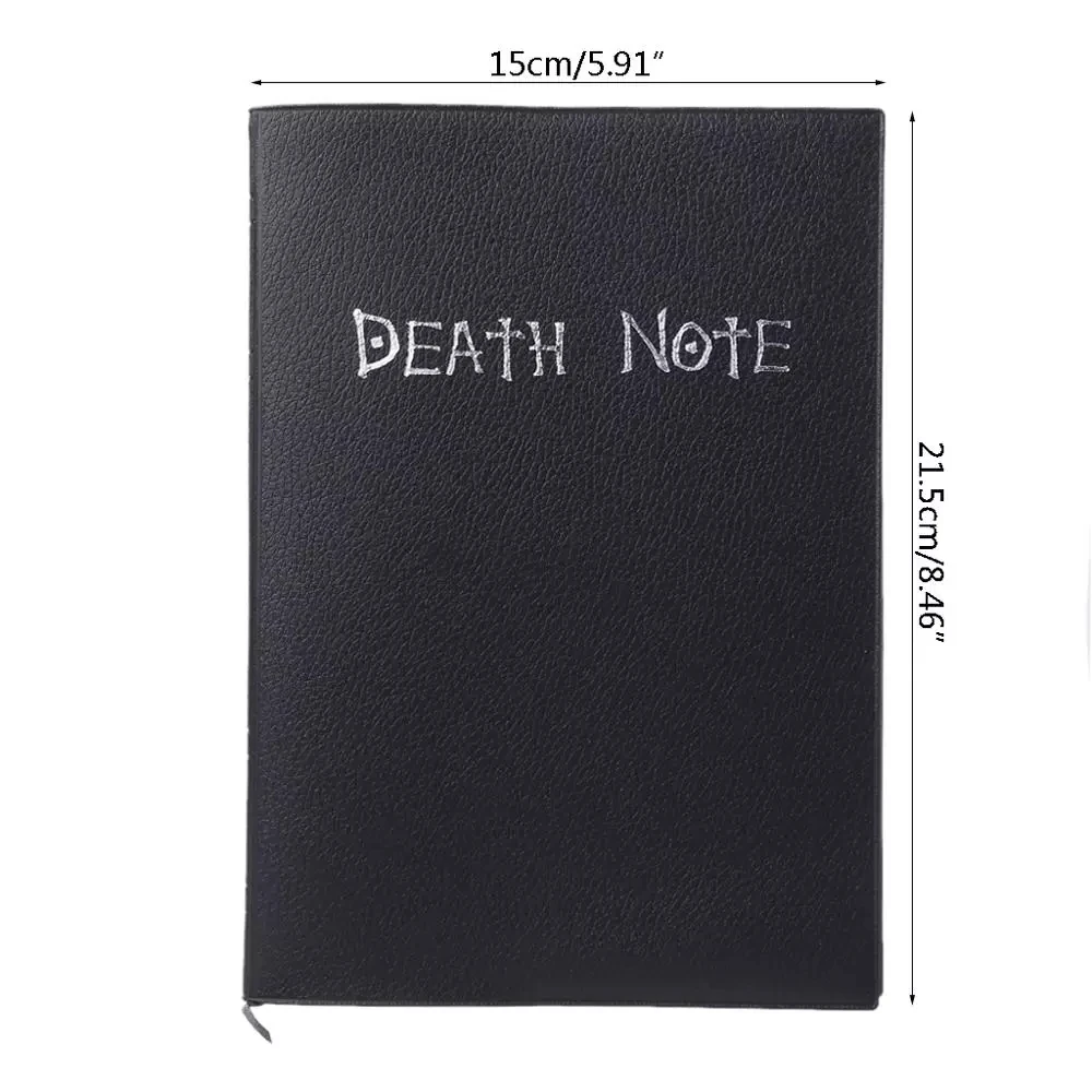 Role Playing Dead Note Writing Feather Pen Journal Notebook School Diary Cartoon Book Cute Fashion Theme Death Note Plan Anime
Role Playing Dead Note Writing Feather Pen Journal Notebook School Diary Cartoon Book Cute Fashion Theme Death Note Plan Anime