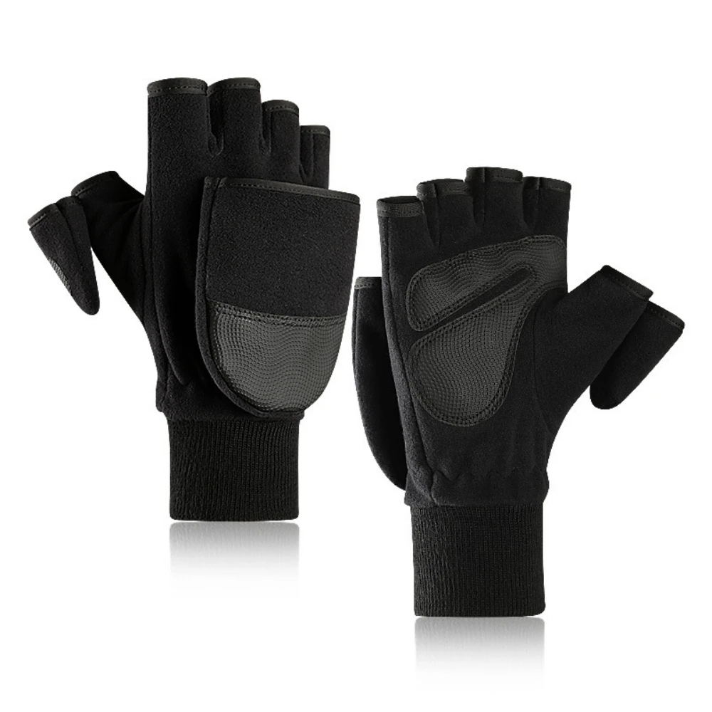 Winter Fingerless Gloves For Men Touch Screen Gloves Convertible Sport Gloves For Hiking, Running, Driving, Cycling Anti Slip
Winter Fingerless Gloves For Men Touch Screen Gloves Convertible Sport Gloves For Hiking, Running, Driving, Cycling Anti Slip