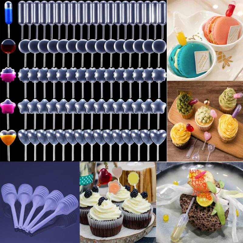 50pcs 4ml Sauce Droppers For Cupcakes Ice Cream Sauce Ketchup Pastries Macaron Stuffed Dispenser Mini Squeeze Transfer Pipettes
50pcs 4ml Sauce Droppers For Cupcakes Ice Cream Sauce Ketchup Pastries Macaron Stuffed Dispenser Mini Squeeze Transfer Pipettes
