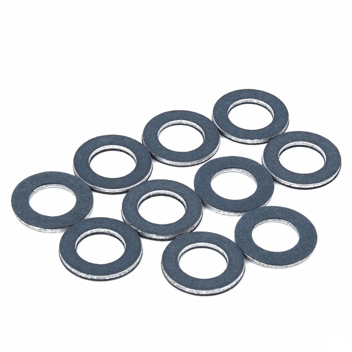 10pcs car Engine Oil Drain Plug Seal Washer Gasket Rings 90430-12031 5*0.3*1.7inch Blue For TOYOTA Washers Rings Accessories
10pcs car Engine Oil Drain Plug Seal Washer Gasket Rings 90430-12031 5*0.3*1.7inch Blue For TOYOTA Washers Rings Accessories