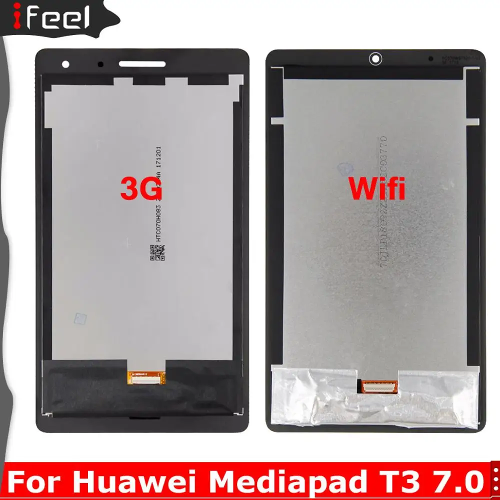 Для Huawei Mediapad T3 7 0 BG2 W09 U01 U03 ЖК дисплей сенсорный экран дигитайзер для сборки 3G Wi Fi с