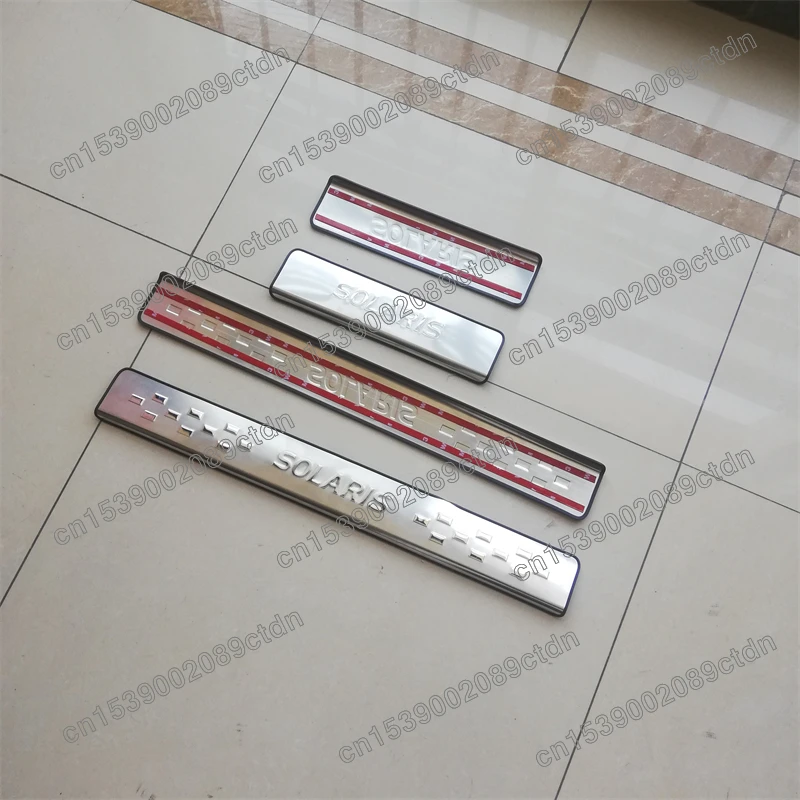 Fit For For Hyundai Solaris 2011 2012 2013 2014 2015 2016 Car styling stainless steel Car door cover outside door sill plate
Fit For For Hyundai Solaris 2011 2012 2013 2014 2015 2016 Car styling stainless steel Car door cover outside door sill plate