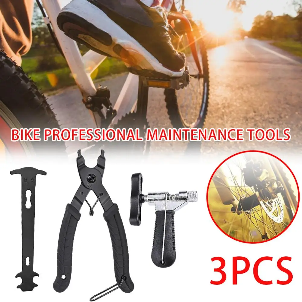 3pcs/Set Bicycle Chain Tool Mountain Bike Chain Cutter Chain Removal Tool Magic Buckle Pliers Tool Bicycle Accessories Riding
3pcs/Set Bicycle Chain Tool Mountain Bike Chain Cutter Chain Removal Tool Magic Buckle Pliers Tool Bicycle Accessories Riding