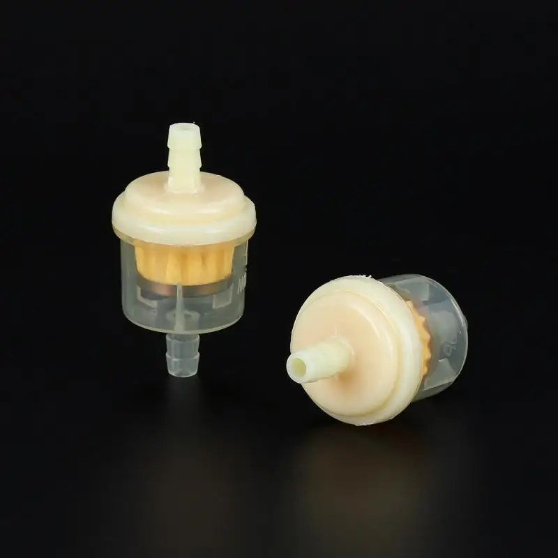 10* Universal Motorcycle Mini Small Engine Plastic Inline Gas Fuel Gasoline Filter For Small Engine 0.5-0.6mm Interface
10* Universal Motorcycle Mini Small Engine Plastic Inline Gas Fuel Gasoline Filter For Small Engine 0.5-0.6mm Interface