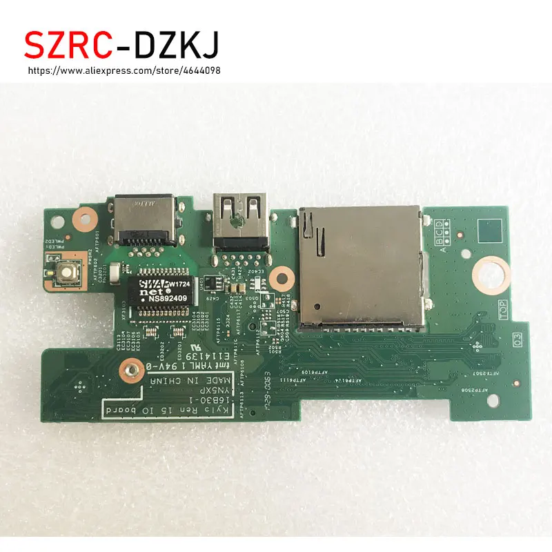 Original for DELL INSPIRON 15-7570 15-7000 7570 SERIE ETHERNET USB-POORT BOARD 0RNG4J CN-0RNG4J YN5XP 100% TESED OK
Original for DELL INSPIRON 15-7570 15-7000 7570 SERIE ETHERNET USB-POORT BOARD 0RNG4J CN-0RNG4J YN5XP 100% TESED OK