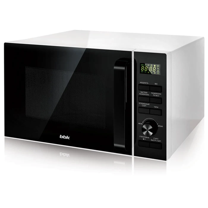 Микроволновая печь BBK 25MWS-970T/WB 900Вт 25л белый | Бытовая техника