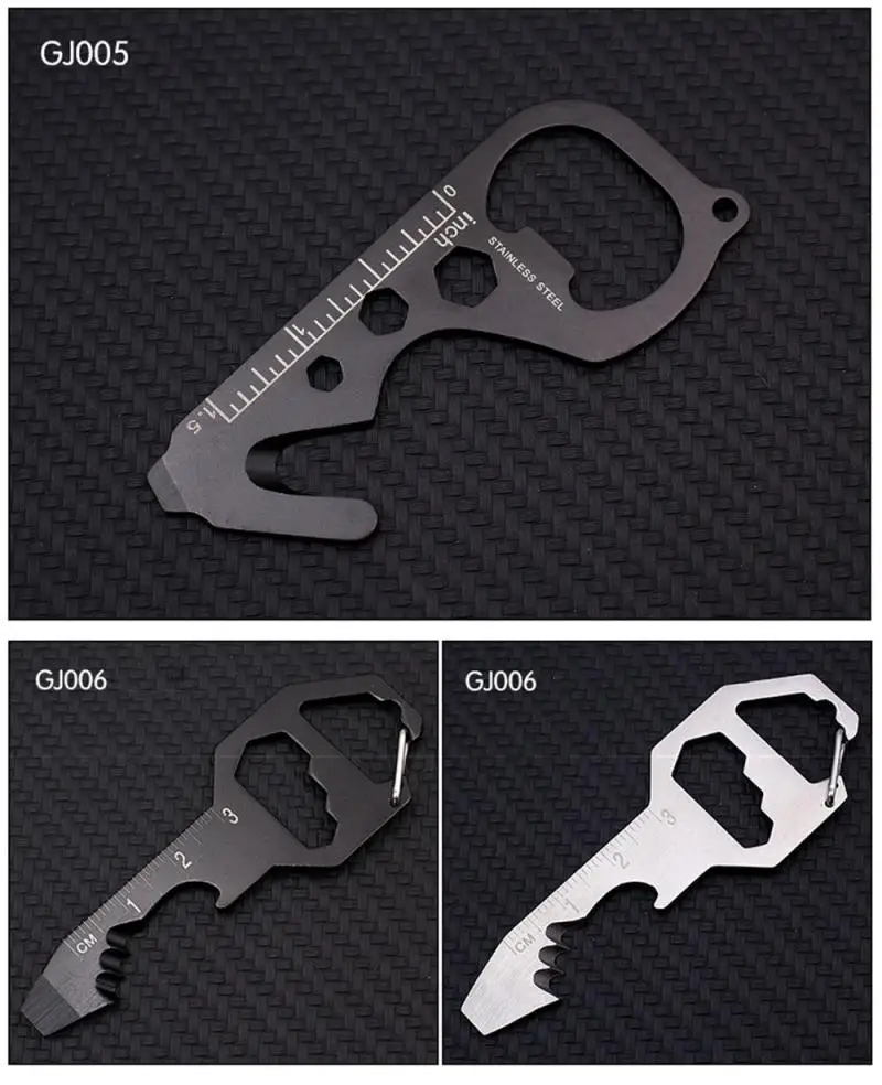 bottle opener Hand-held Disassembly Tools A variety of multi-functional stainless steel key-shaped pocket tool key chain
bottle opener Hand-held Disassembly Tools A variety of multi-functional stainless steel key-shaped pocket tool key chain