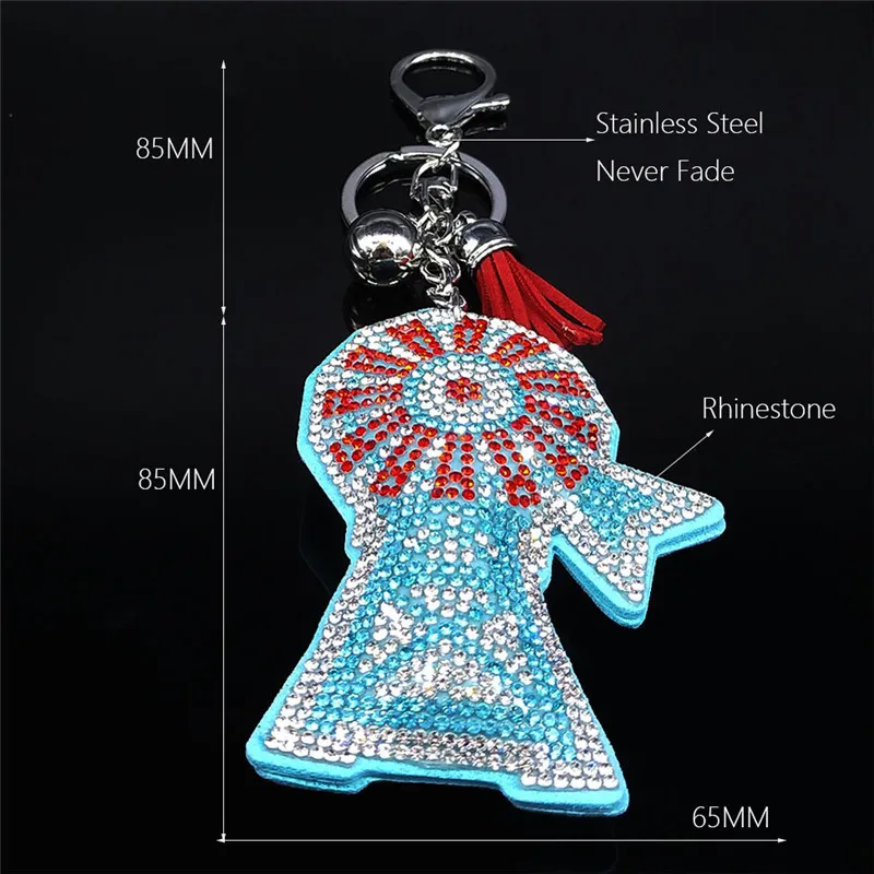 Windmill Crystal Bag Bag Accessories Tassel Keychains Women Blue Silver Color Keyrings Jewelry llaveros KXS01
Windmill Crystal Bag Bag Accessories Tassel Keychains Women Blue Silver Color Keyrings Jewelry llaveros KXS01