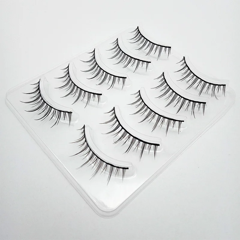 5 Pairs 3D False Eyelashes Natural Long Wispies Cross Eyelashes Cruelty-free Eyes Lashes Extension Handmade Makeup Beauty Tool
5 Pairs 3D False Eyelashes Natural Long Wispies Cross Eyelashes Cruelty-free Eyes Lashes Extension Handmade Makeup Beauty Tool