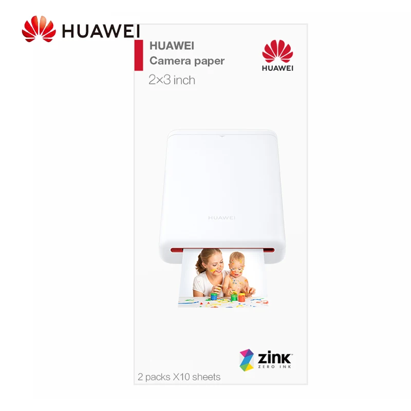 Оригинальный huawei AR портативный карманный принтер для фотографий Zink DIY поделитесь