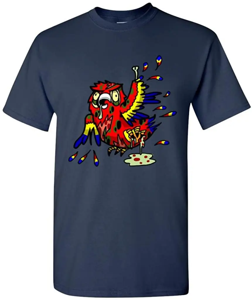 New Arrivals Summer Cool Men Tee 2020 Breathable All Cotton Short Sleeve T Shirt Zombie Parrot Undead Animals Adult T-Shirt
New Arrivals Summer Cool Men Tee 2020 Breathable All Cotton Short Sleeve T Shirt Zombie Parrot Undead Animals Adult T-Shirt